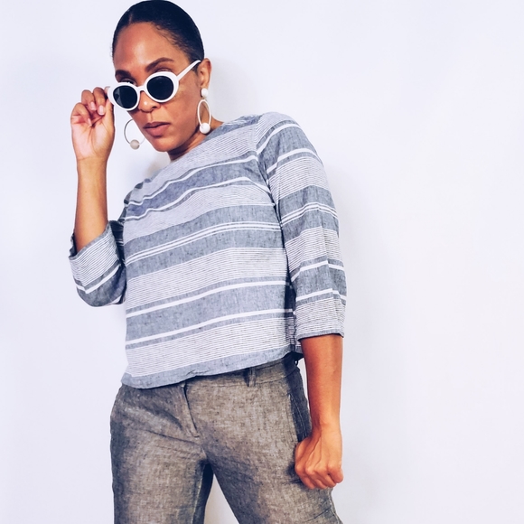 Striped Blouse - Picture 2 of 8